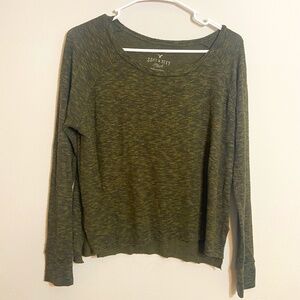 American Eagle Outfitters Soft and Sexy Plush lightweight shirt Green Size XS